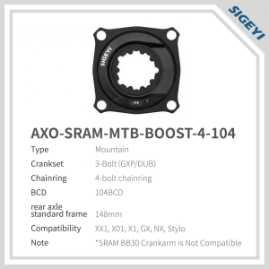 Sigeyi para SRAM 3- 4 -104BCD
